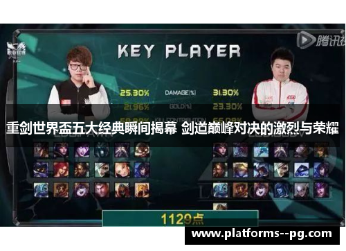 重剑世界盃五大经典瞬间揭幕 剑道巅峰对决的激烈与荣耀